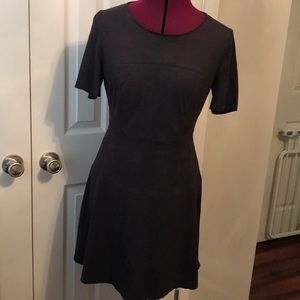 Altar’D State faux suede black dress